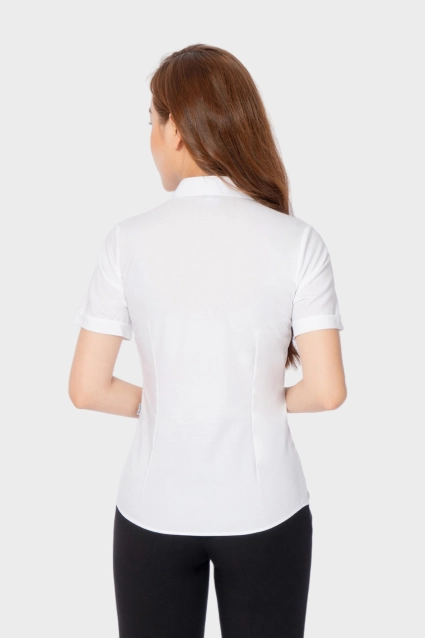 Áo sơ mi nữ công sở ngắn tay Thái Hòa sợi tre cao cấp nhiều màu ASW0301-R11