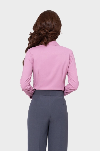 Áo sơ mi nữ sợi Lô Hội cao cấp Thái Hòa phong cách công sở thanh lịch 23ASW-219