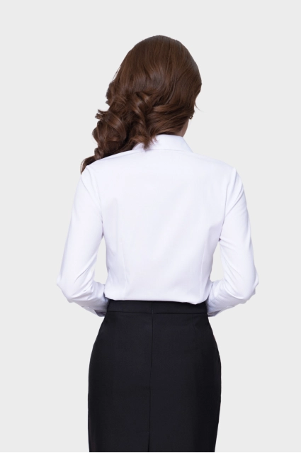 Áo sơ mi nữ sợi Ngải Cứu cao cấp Thái Hòa thiết kế công sở thanh lịch 23ASW-220