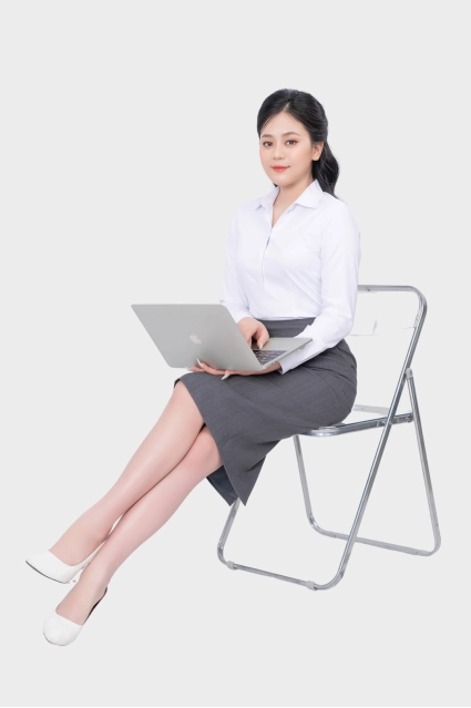 Chân Váy Bút Chì 2 Lớp Gỗ Sồi & Lông Cừu 23CVW-226