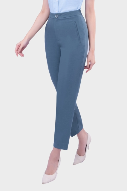 Quần Âu Nữ Dáng Dài Ống Đứng Công Sở Form Regular Thái Hòa QAW1816-R17