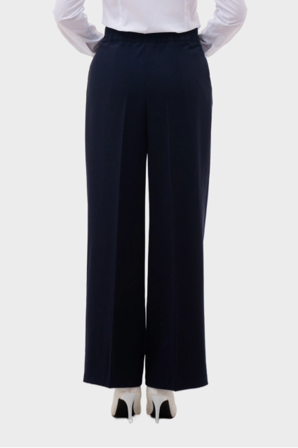 Quần Ống Suông Cạp Chun Thái Hòa Chất Liệu Cà Phê Cao Cấp 24QAW-243