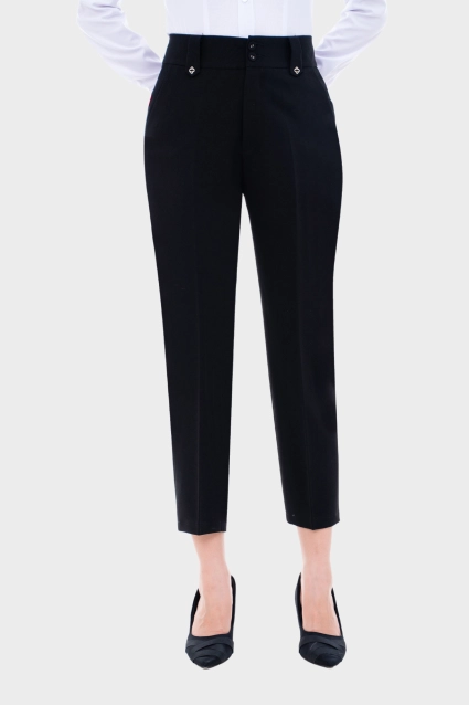 Quần Tây Nữ 24QAW-255 Ống Đứng, Cạp Đính Đá Sang Trọng, Form Nhỏ – Thái Hòa