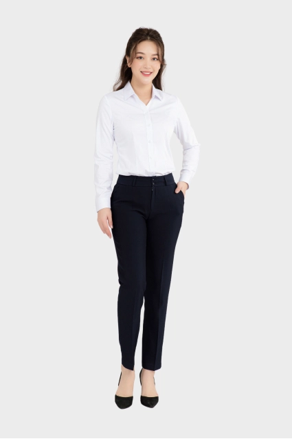 Quần Tây Nữ Công Sở Thái Hòa Dáng 9 Tấc Đứng Form - QAW2016-R02